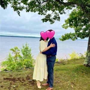 Pale Yellow En Saison Dress in Medium 💛